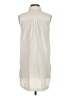Athleta Ivory Sleeveless Button-Down Shirt Size S - photo 2