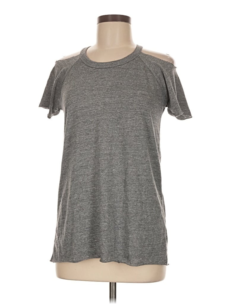 Pre-owned Chaser Short Sleeve T-shirt In Gray