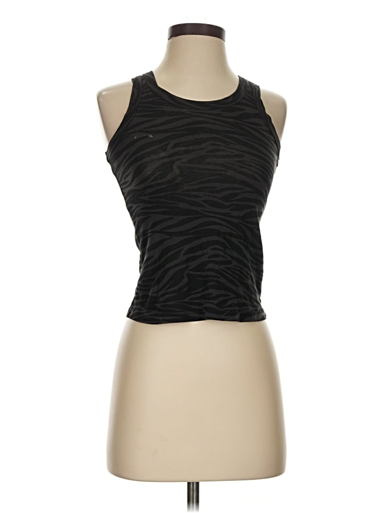 Pre-owned Lna Active Tank Top In Black