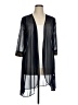 R&M Richards 100% Polyester Black Kimono Size 14 - photo 1