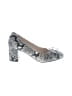 Cole Haan 100% Leather Animal Print Gray Tan Heels Size 7 1/2 - photo 1