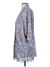 Joy Joy 100% Polyester Blue Poncho Size S - photo 5