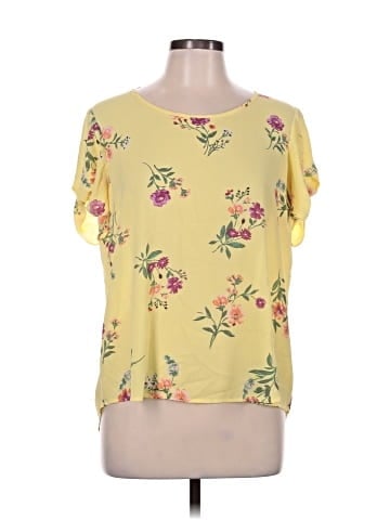 Lily White Short Sleeve Blouse (view 1)