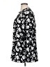 Lane Bryant 100% Rayon Floral Black Long Sleeve Blouse Size 14 - 16 Plus - photo 5