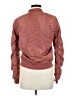 Mirrou 100% Polyester Burgundy Jacket Size 8 - photo 2