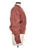 Mirrou 100% Polyester Burgundy Jacket Size 8 - photo 4