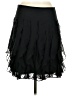 Cato 100% Polyester Solid Black Formal Skirt Size 6 - photo 2