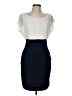 En Focus Studio Solid Ivory Cocktail Dress Size 6 - photo 1