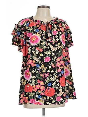 Unbranded Short Sleeve Blouse (view 1)