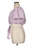 Lyaner Purple Short Sleeve Blouse Size XL - photo 5