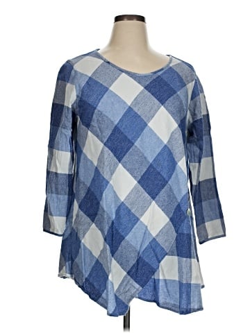 Ali Miles 3/4 Sleeve Blouse (view 1)