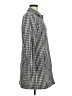 Talbots 100% Polyester Checkered-gingham Silver Coat Size 6 - photo 4