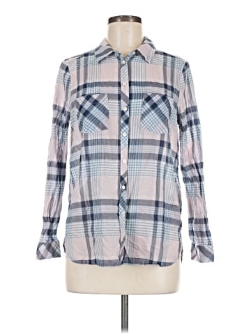 Soft Joie Long Sleeve Button-Down Shirt (view 1)