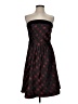 The Limited 100% Polyester Plaid Black Cocktail Dress Size 2 - photo 1