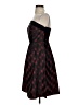 The Limited 100% Polyester Plaid Black Cocktail Dress Size 2 - photo 5