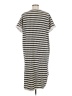 Assorted Brands Stripes Black Casual Dress Size M - photo 2