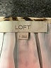 Ann Taylor LOFT 100% Polyester Animal Print Brown Short Sleeve Blouse Size S - photo 7