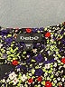 Bebe 100% Rayon Floral Black Casual Skirt Size S - photo 4