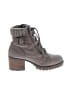 Mia Gray Brown Ankle Boots Size 8 - photo 1