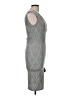 Monaco Argyle Gray Cocktail Dress Size M - photo 4