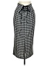 Shein Houndstooth Black Casual Skirt Size L - photo 1