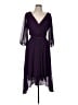 DKNY 100% Polyester Purple Cocktail Dress Size M (estimated) - photo 1