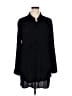 Leith 100% Viscose Black Long Sleeve Blouse Size XL - photo 1