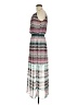 En Focus Studio 100% Polyester Print Pink Casual Dress Size 8 - photo 5