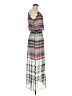 En Focus Studio 100% Polyester Print Pink Casual Dress Size 8 - photo 4
