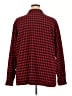Denim & Co Houndstooth Red Long Sleeve Button-Down Shirt Size 3X - photo 2