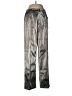 NA-KD 100% Polyurethane Metallic Silver Track Pants Size EU 38 / US 8 - photo 1