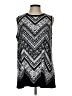 AB Studio Chevron-herringbone Black Casual Dress Size L - photo 1
