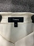 Theory Ivory Sleeveless Button-Down Shirt Size M - photo 6