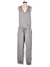 Bella Dahl Solid Gray Jumpsuit Size M - photo 1