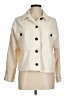 Zara 100% Cotton Ivory Jacket Size M - photo 1