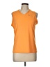 Nike 100% Polyester Orange Sleeveless T-Shirt Size L - photo 1