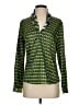 Leslie Stuart Green Long Sleeve Blouse Size 4 - photo 1