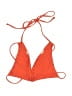 Local Motion Solid Orange Swimsuit Top Size S - photo 2