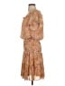 BCBGeneration 100% Polyester Paisley Orange Casual Dress Size S - photo 5