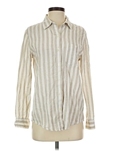 Gap Long Sleeve Button-Down Shirt (view 1)