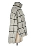 Madewell Plaid Silver Turtleneck Sweater Size M - photo 4