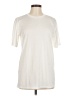 Real Essentials Solid Ivory Short Sleeve T-Shirt Size M - photo 1