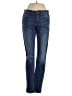 L.L.Bean Signature Hearts Blue Jeans Size 0 - photo 1
