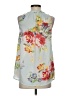 Kenar Floral Gray Sleeveless Blouse Size S - photo 2
