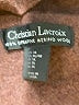 Christian Lacroix 100% Merino Extra Fine Wool Brown Wool Pullover Sweater Size XL - photo 7