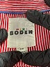 Mini Boden 100% Cotton Chevron-herringbone Pink Long Sleeve Button-Down Shirt Size 8 - 9 - photo 3