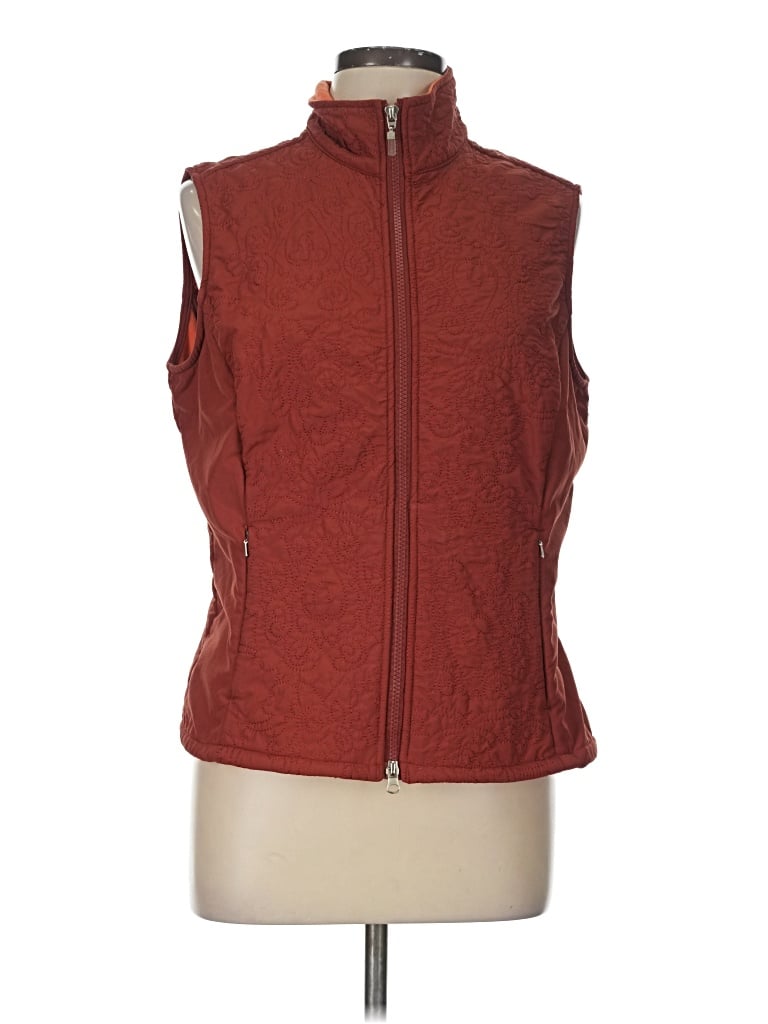 Pre-owned Lucy Vest In Red