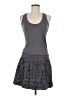 Bebe Gray Casual Dress Size M - photo 1