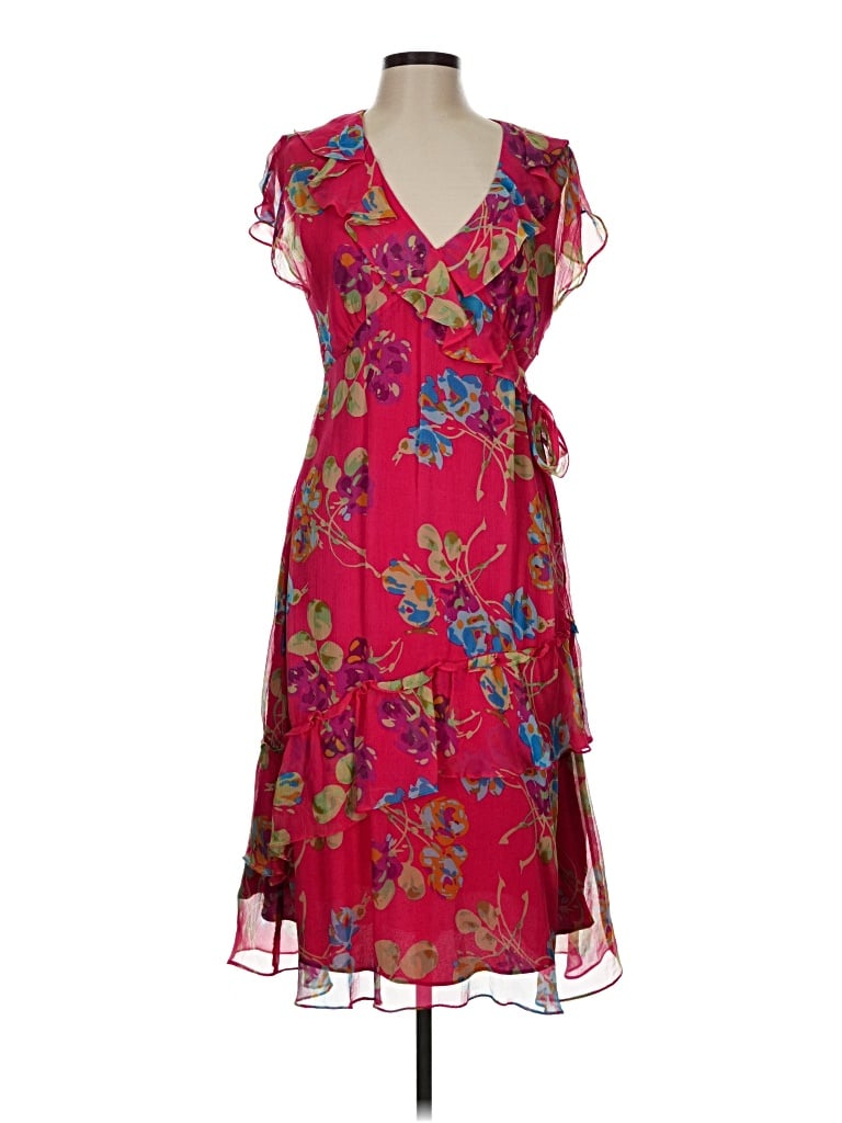 Pre-owned Sundance Cocktail Dress In Burgundy