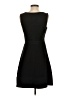 J.Crew 100% Polyester Solid Black Cocktail Dress Size 2 - photo 2